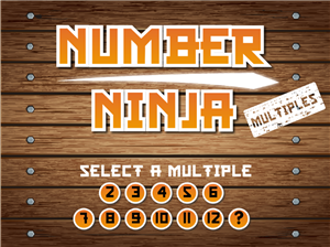 Number Ninja Multiples 